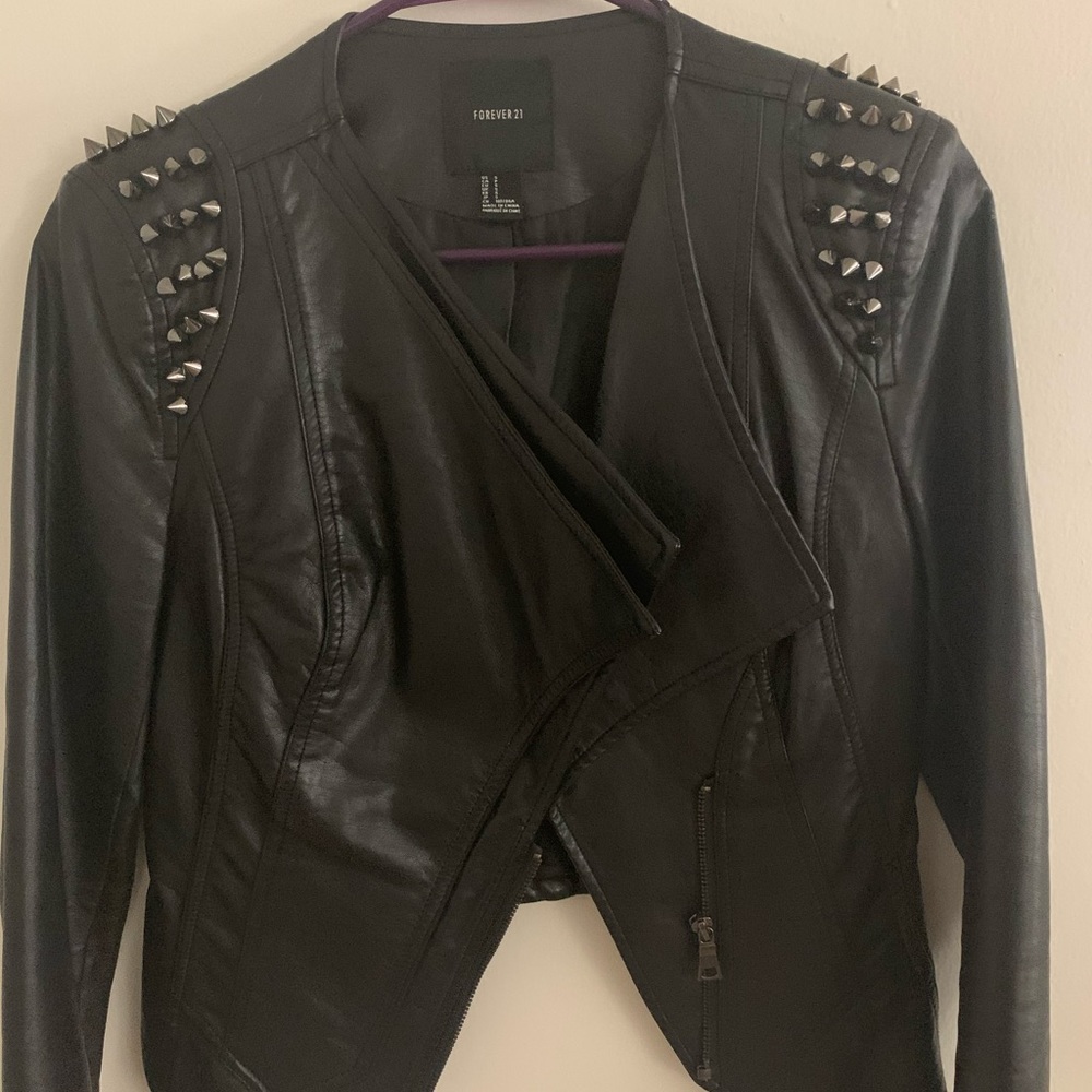 Leather jacket